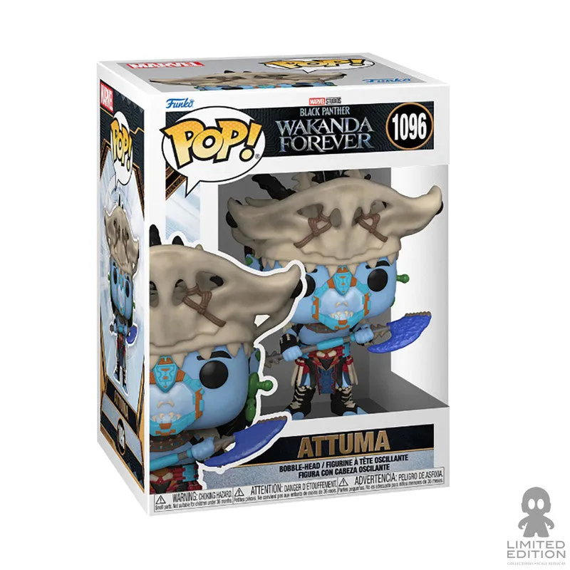 Funko Pop Attuma 1096 Black Panther: Wakanda Forever By Marvel - Limited Edition