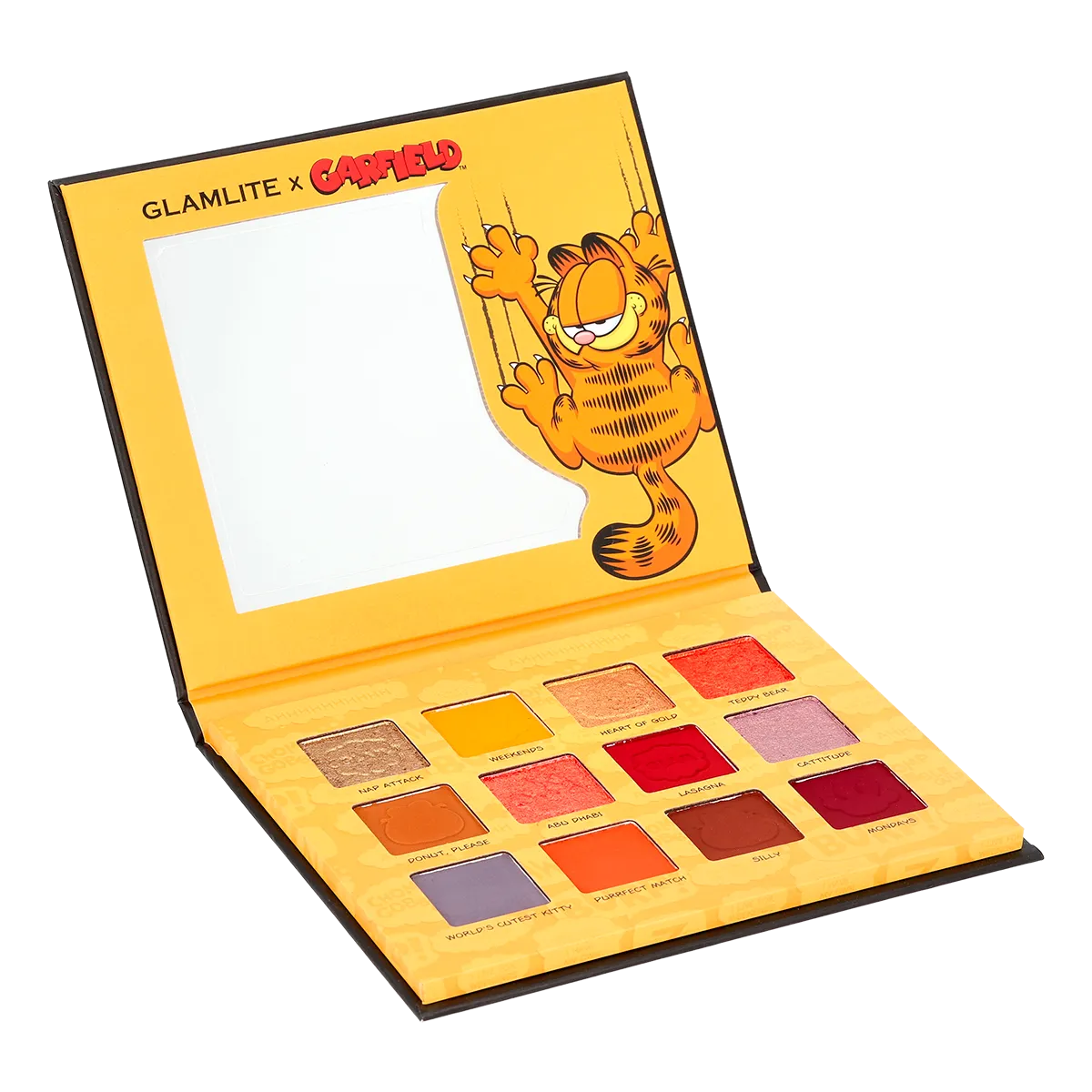 Garfield x Glamlite 12 Shadow Palette