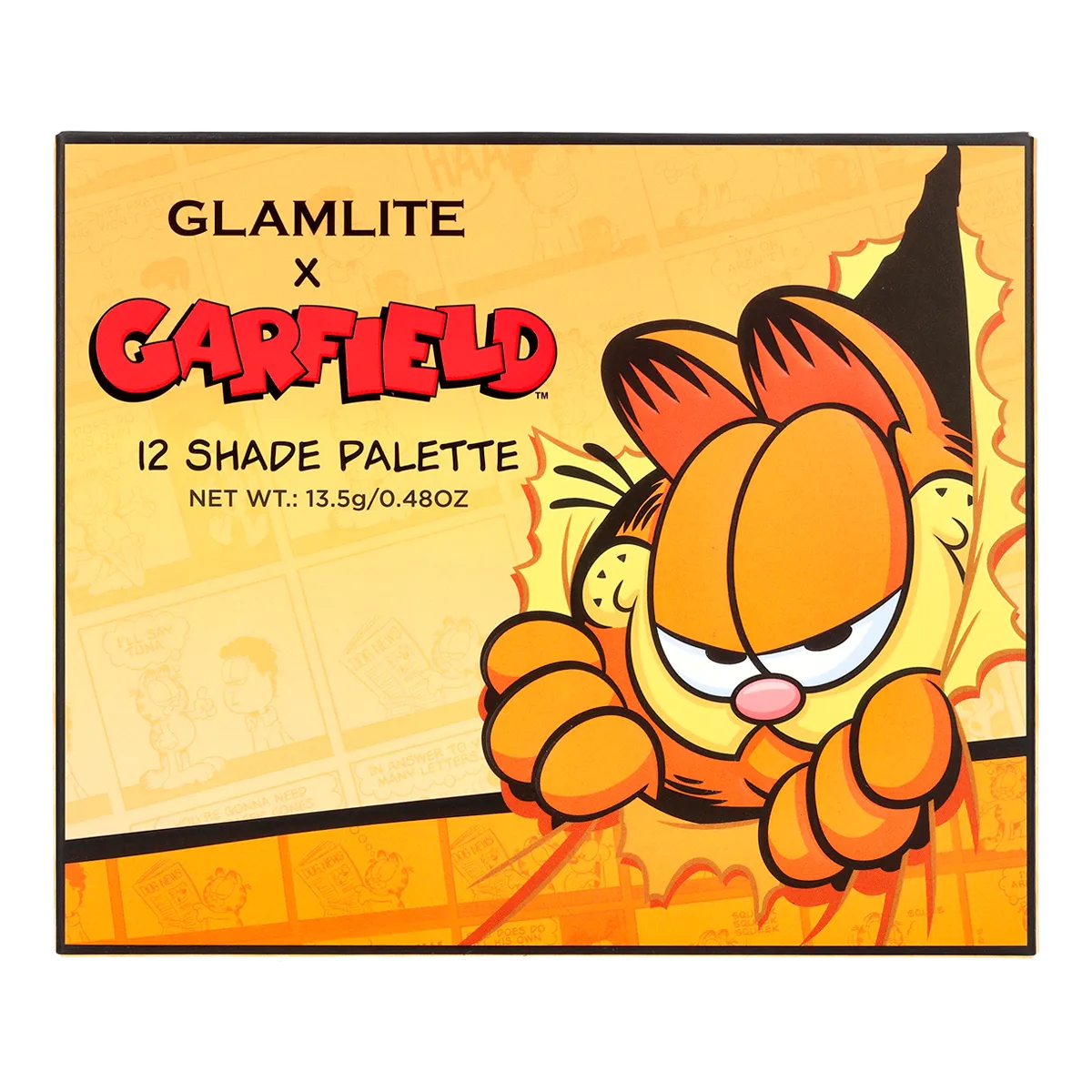 Garfield x Glamlite 12 Shadow Palette