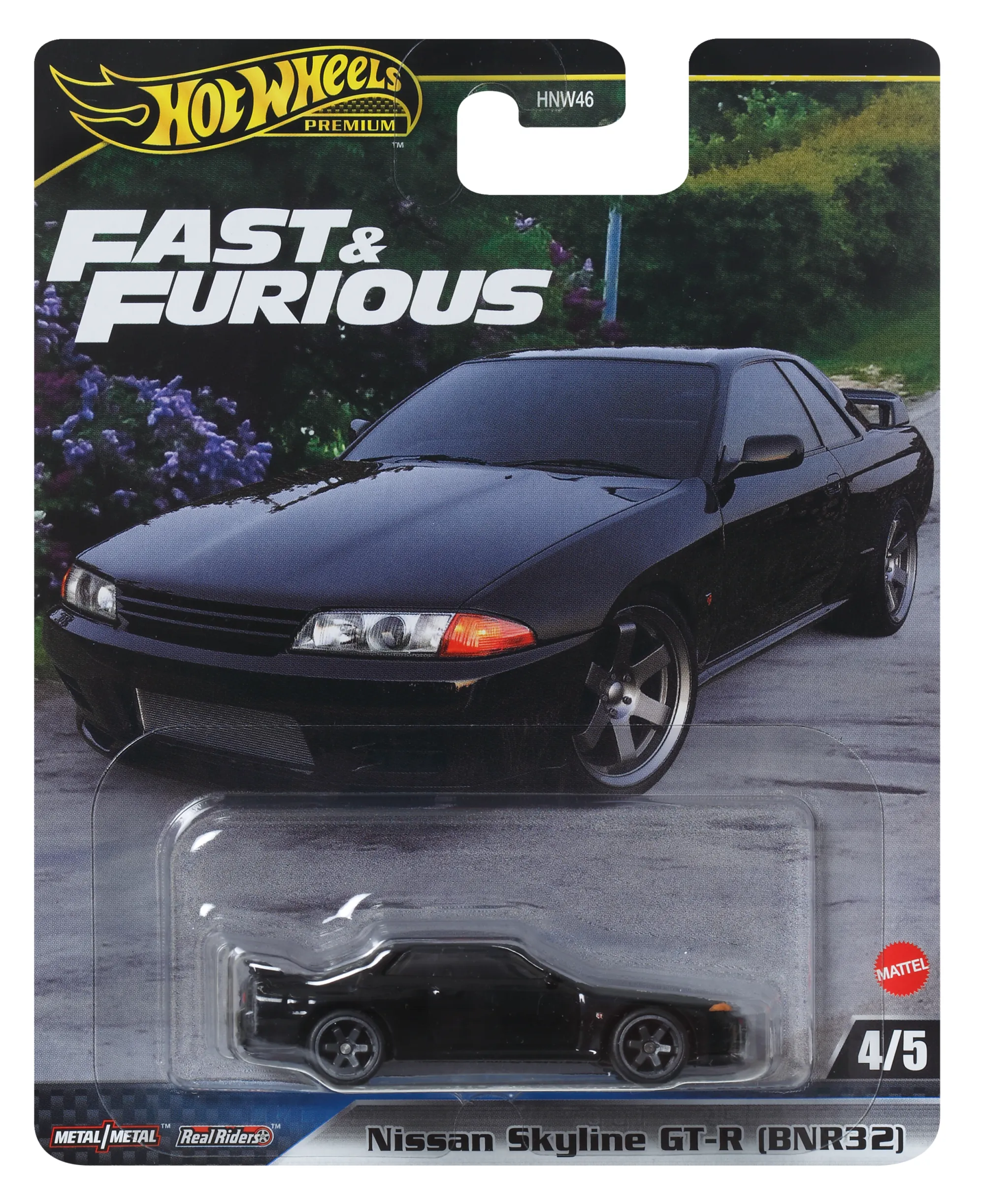 Hot Wheels Collector Veículo de Brinquedo Fast e Furious Nissan Skyline GT-R