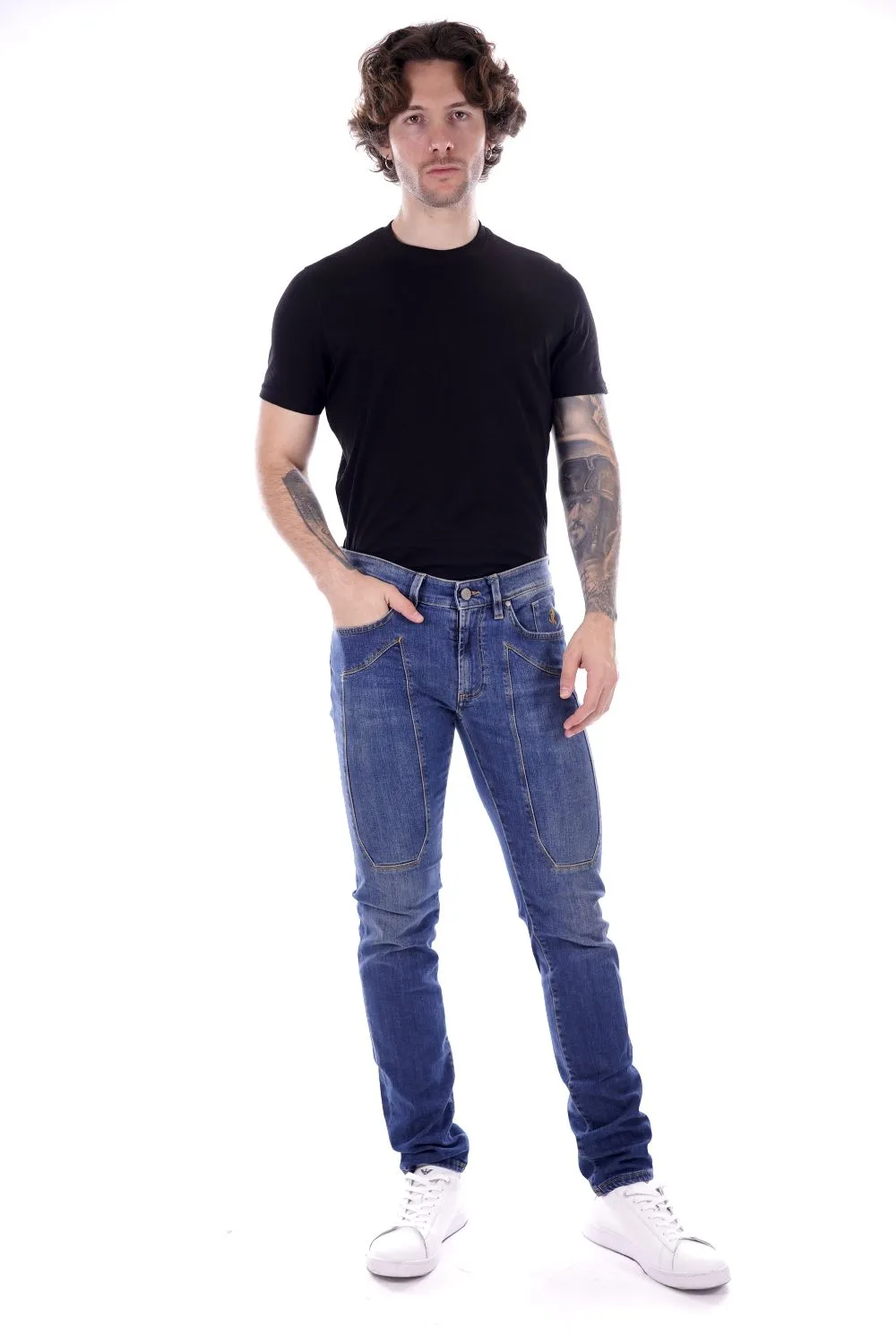 Jeckerson Pantalone Jeans Da Uomo