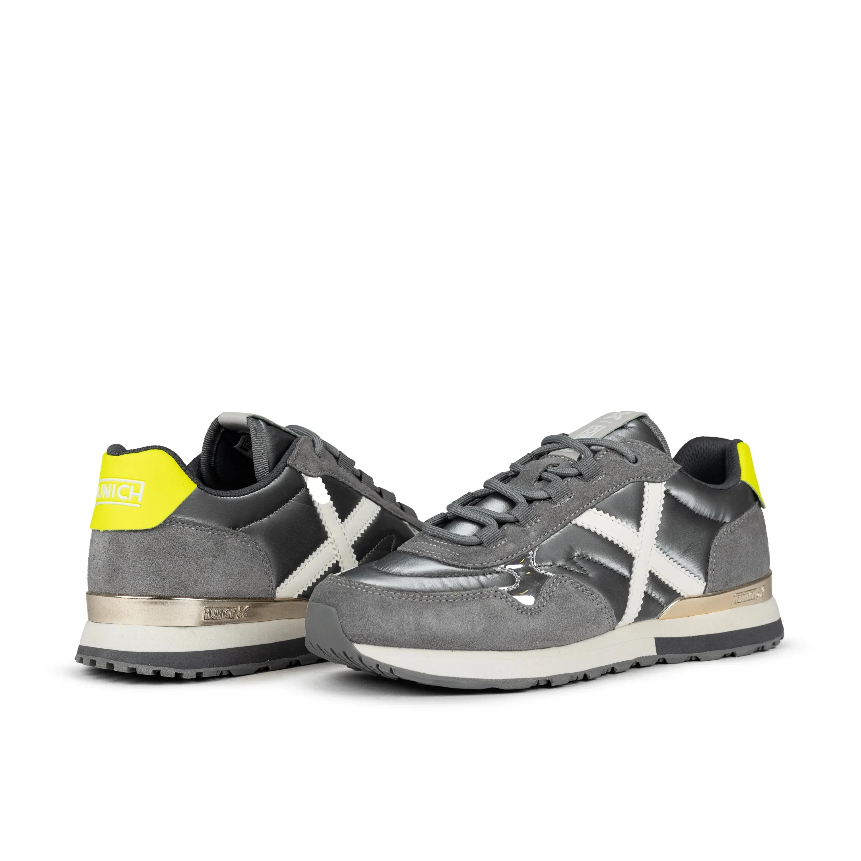 MUNICH | SNEAKERS MUJER | SUNSET 55 | GRIS