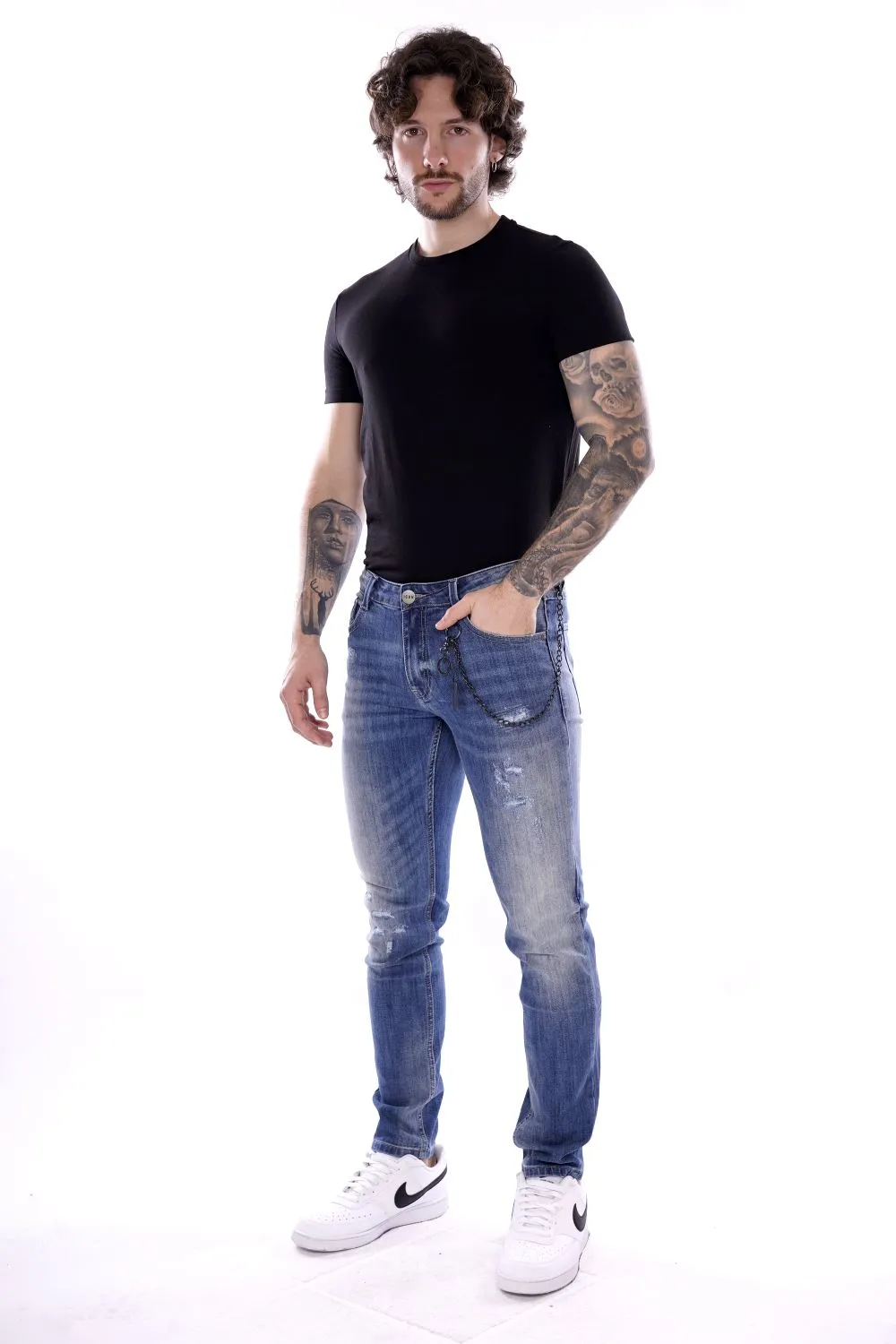 Pantalone Jeans Da Uomo