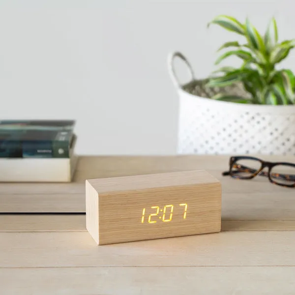 Reloj despertador Timber USB