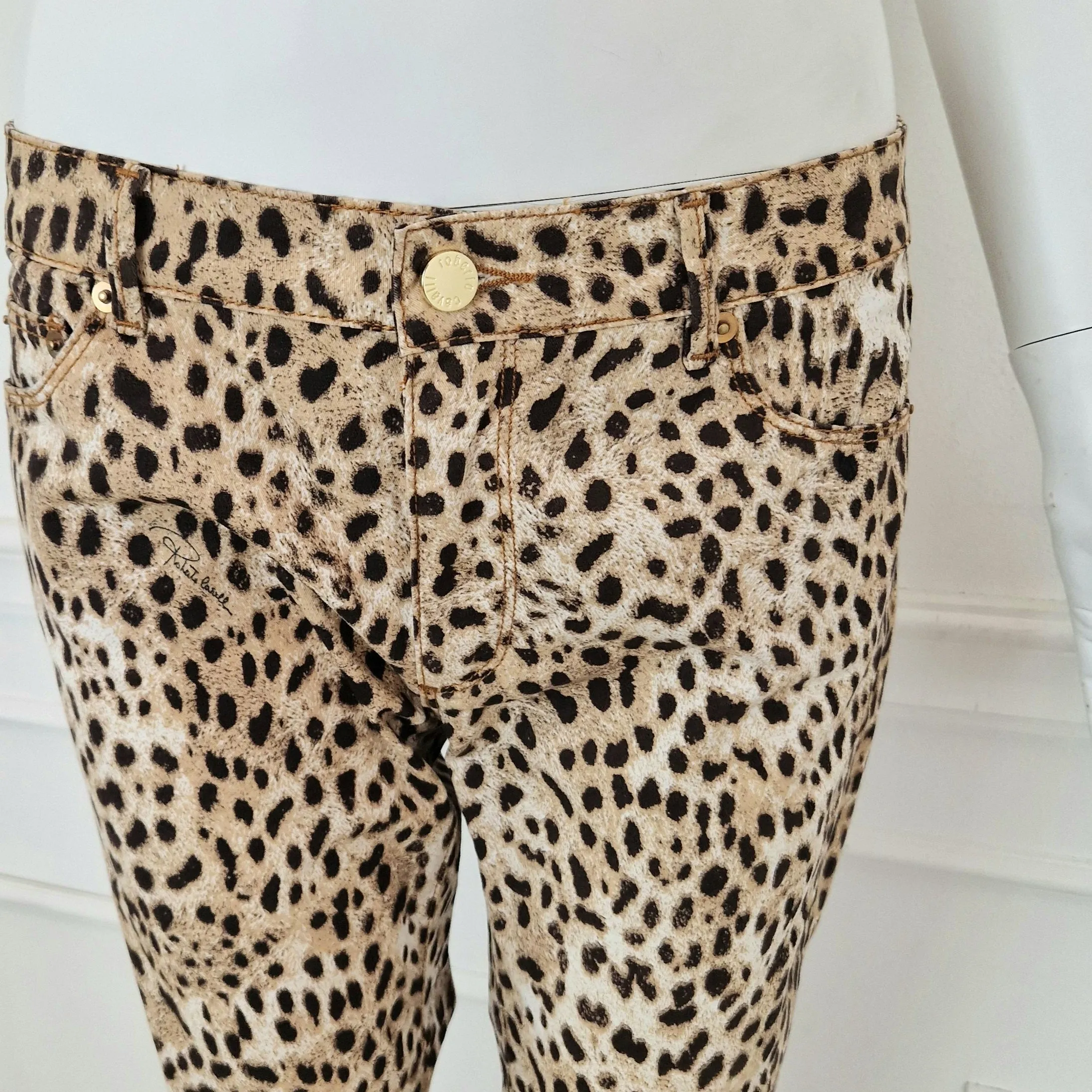 Roberto Cavalli | Jeans Skinny animalier