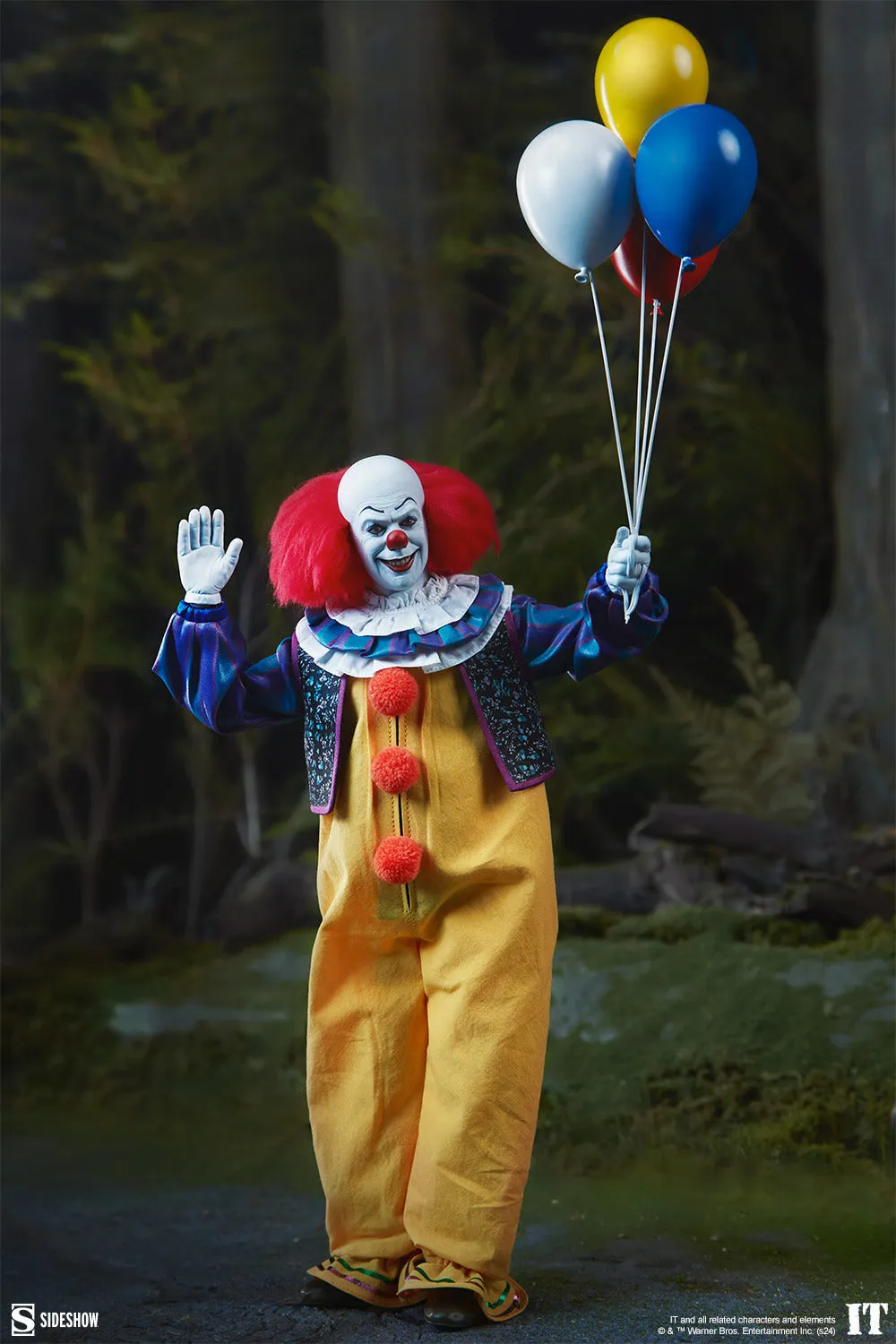 Sideshow Collectibles: It 1990 - Pennywise Escala 1/6