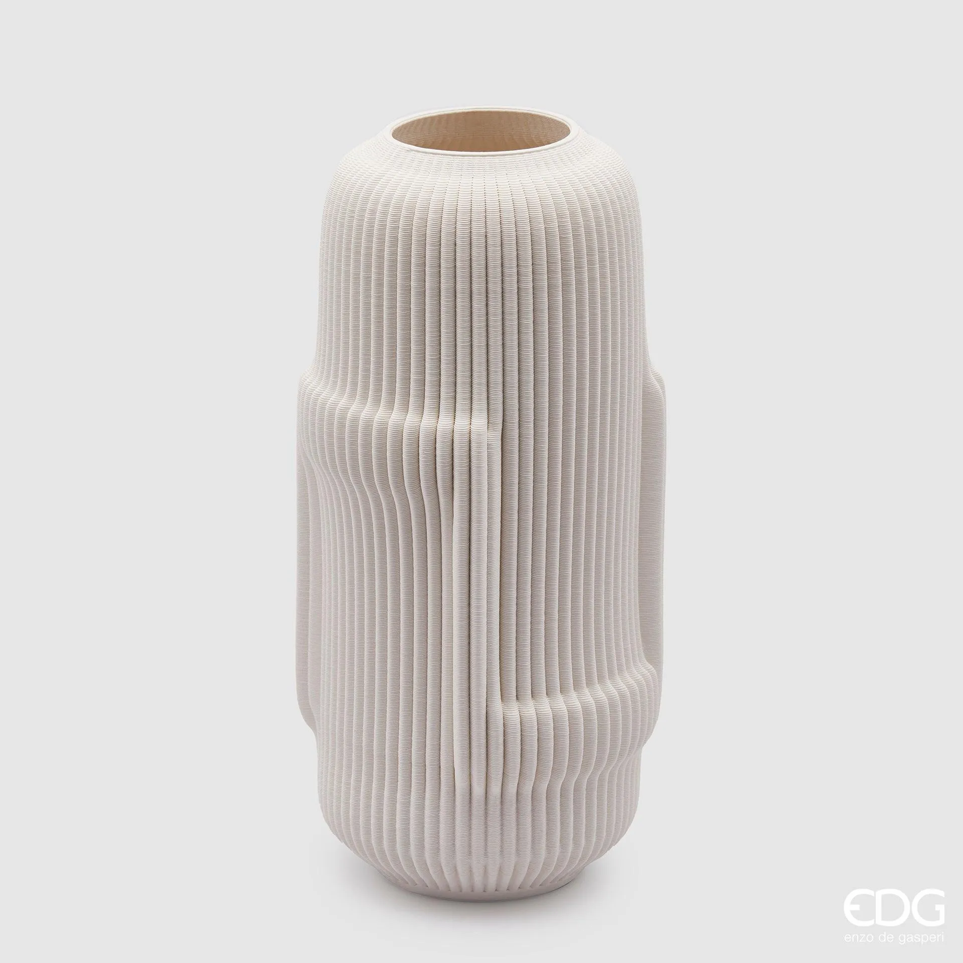 Vaso 3D Geometrie ceramica-porcellana EDG Enzo De Gasperi